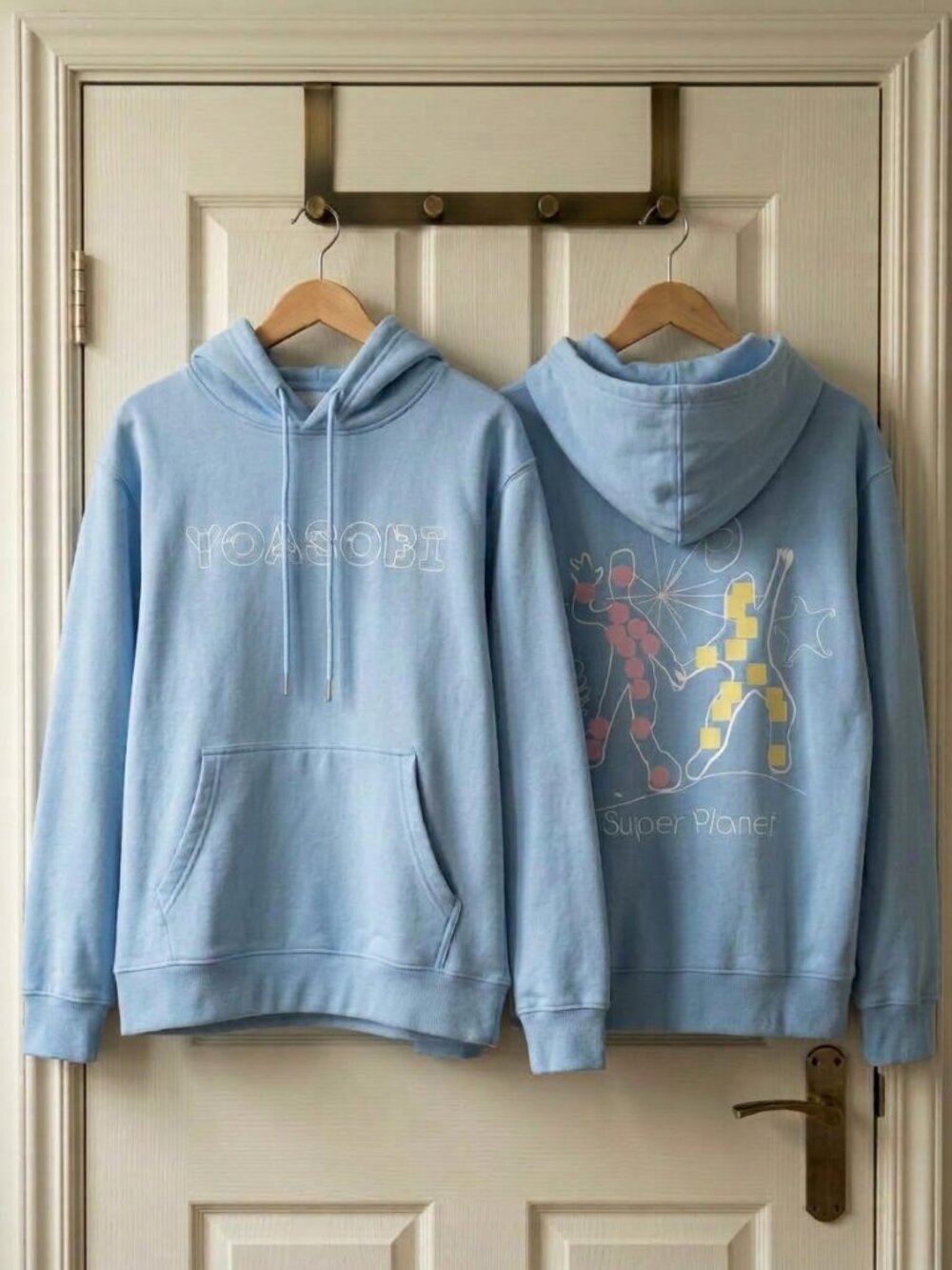 Yoasobi Super Planet Border Dome Tour 2026 27 Light Blue Unisex Hoodie